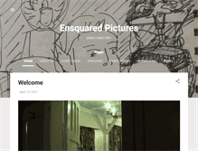 Tablet Screenshot of ensquaredpictures.com